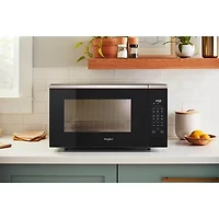 2.2 Cu. Ft. Black Countertop Microwave