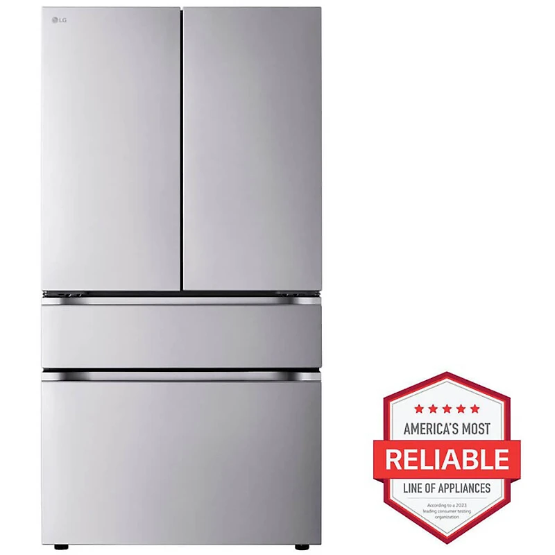 29.6 Cu. Ft. Stainless 4-Door French Door Refrigerator