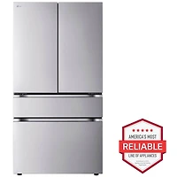 29.6 Cu. Ft. Stainless 4-Door French Door Refrigerator