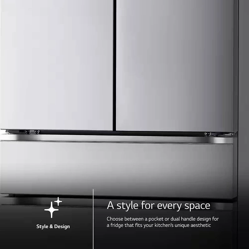 29.6 Cu. Ft. Stainless 4-Door French Door Refrigerator