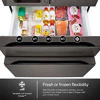 29.6 Cu. Ft. Stainless 4-Door French Door Refrigerator