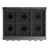 6 Cu. Ft. Stainless Steel Contemporary Professional Freestanding Gas Range