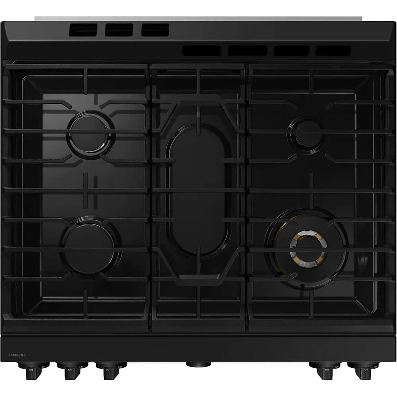 6 Cu. Ft. Bespoke Stainless Slide-In Gas Smart Range