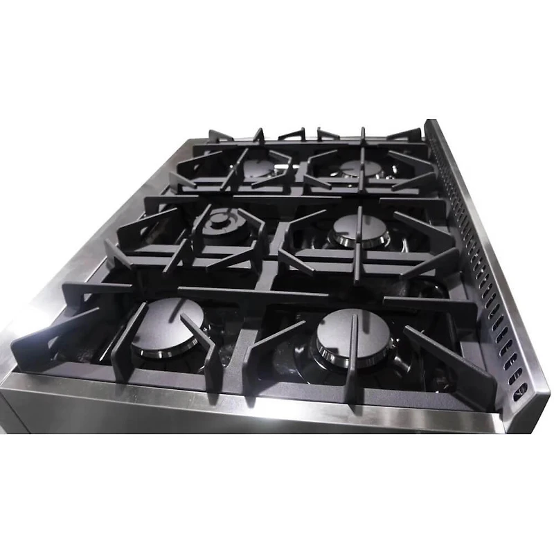 36 inch Stainless 6 Burner Gas Cooktop