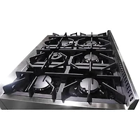 36 inch Stainless 6 Burner Gas Cooktop