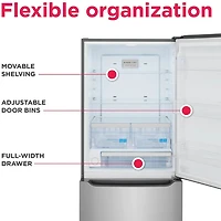 20.3 Cu. Ft. Stainless Top Freezer Refrigerator