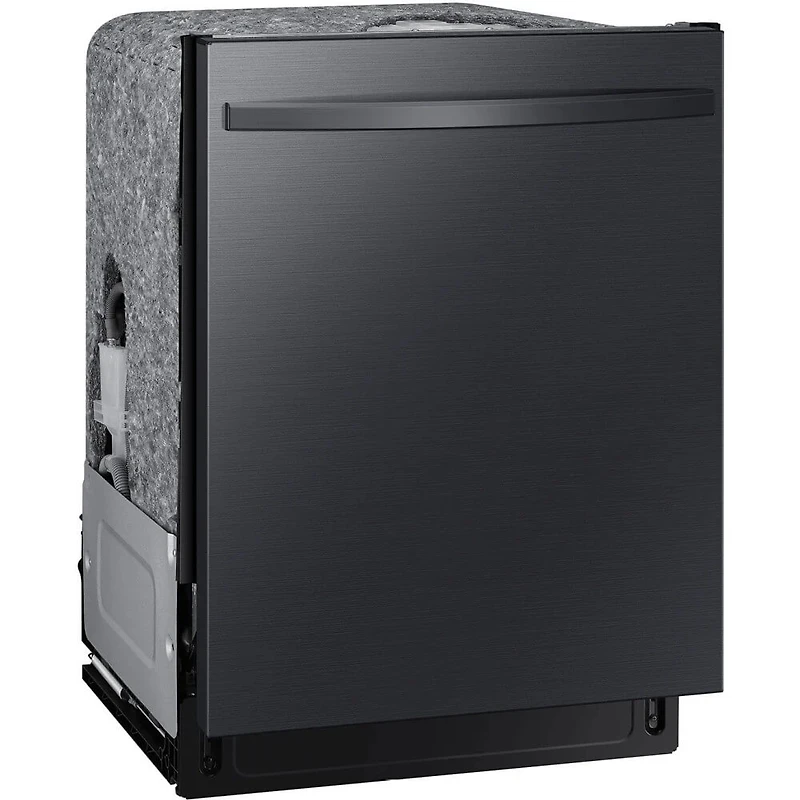 46 dBA Matte Black Stainless Top Control Fully Integrated Smart Dishwasher