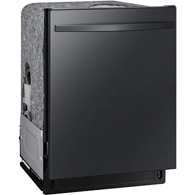 46 dBA Matte Black Stainless Top Control Fully Integrated Smart Dishwasher