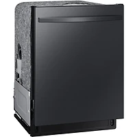 46 dBA Matte Black Stainless Top Control Fully Integrated Smart Dishwasher
