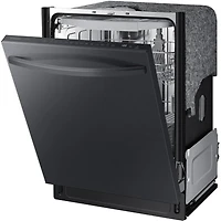 46 dBA Matte Black Stainless Top Control Fully Integrated Smart Dishwasher