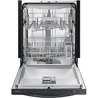 46 dBA Matte Black Stainless Top Control Fully Integrated Smart Dishwasher