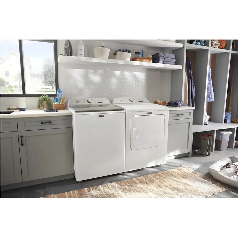 4.7 Cu. Ft. White Pet-Pro Top-Load HE Electric Washer - OPEN BOX