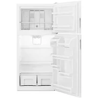 18.2 Cu. Ft. White Top Freezer Refrigerator 