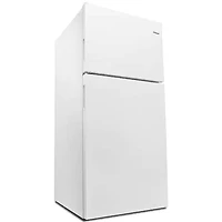 18.2 Cu. Ft. White Top Freezer Refrigerator 