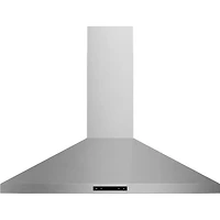 36 inch Contemporary Stainless Steel Wall Mount Pyramid Range Hood