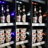 145 Can Stainless/Glass Door Beverage Center