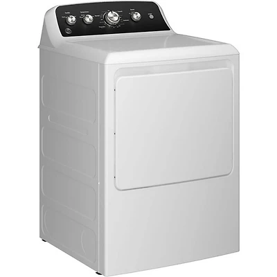 7.2 Cu. Ft. White Top Load Gas Dryer