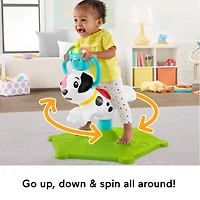 Bounce and Spin Puppy Musical Ride-On Toy