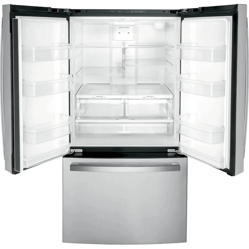 21.9 Cu. Ft. Stainless Steel Counter-Depth 3-Door French Door Refrigerator