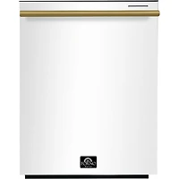 49 dB White Front Control Dishwasher