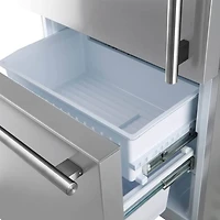 17.2 Cu. Ft. Stainless Bottom Freezer Refrigerator