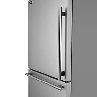 17.2 Cu. Ft. Stainless Bottom Freezer Refrigerator