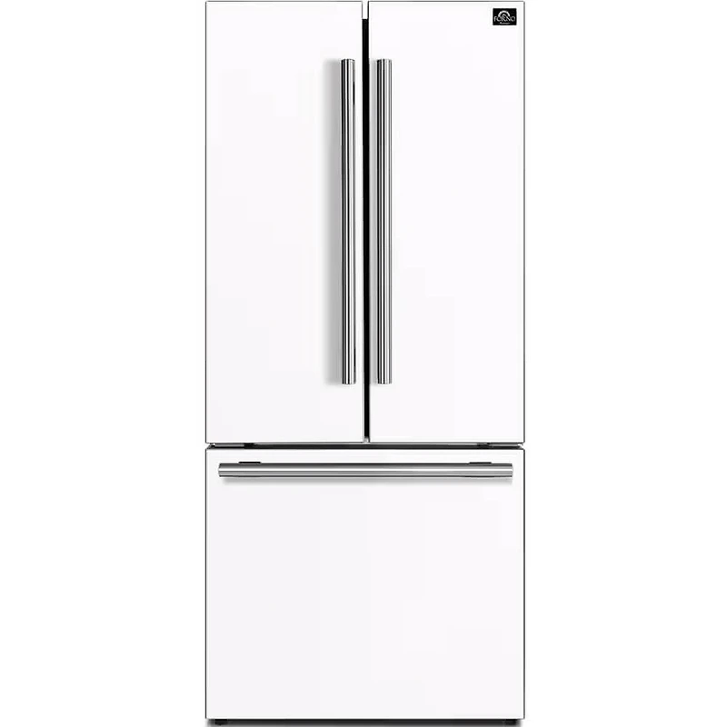 17.5 Cu. Ft. Espresso Gallipoli White French Door Refrigerator