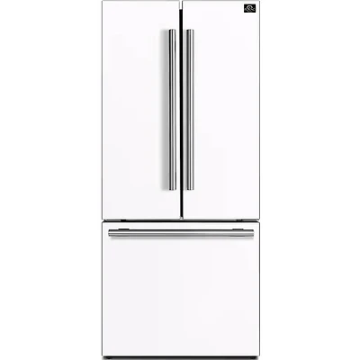 17.5 Cu. Ft. Espresso Gallipoli White French Door Refrigerator