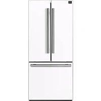 17.5 Cu. Ft. Espresso Gallipoli White French Door Refrigerator