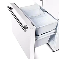 17.5 Cu. Ft. Espresso Gallipoli White French Door Refrigerator