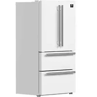 19.2 Cu. Ft. White French Door Counter Depth Refrigerator