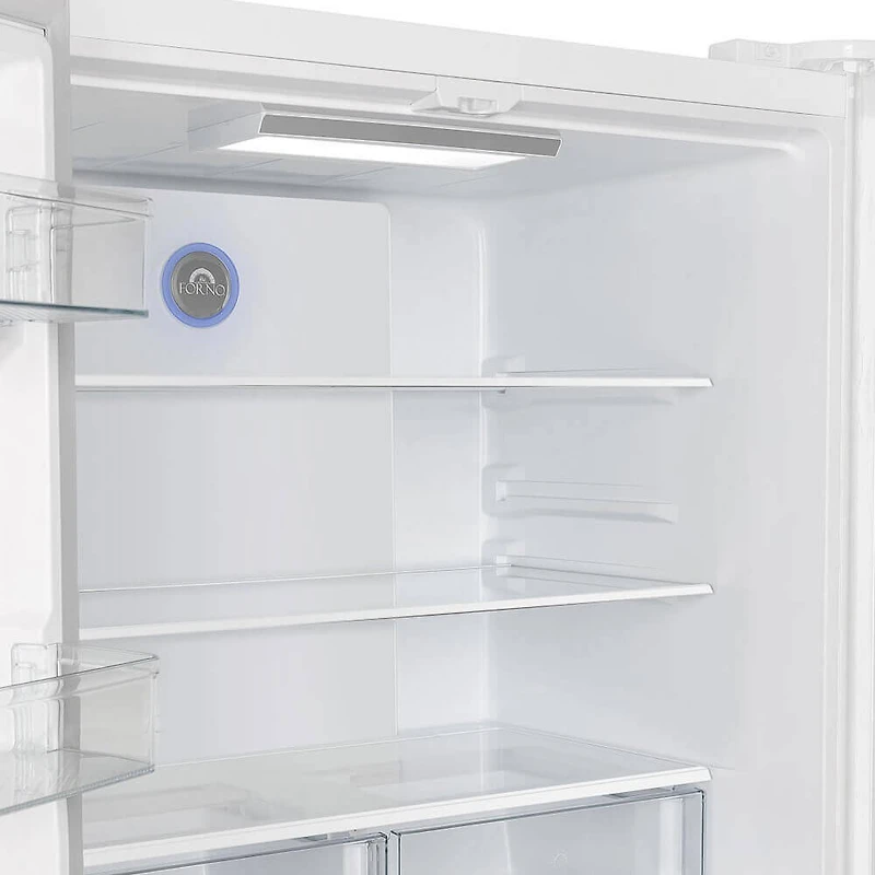 19.2 Cu. Ft. White French Door Counter Depth Refrigerator