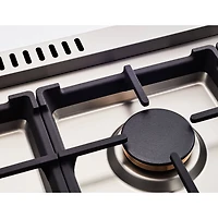 5.7 Cu. Ft. Red Freestanding Dual Fuel Range