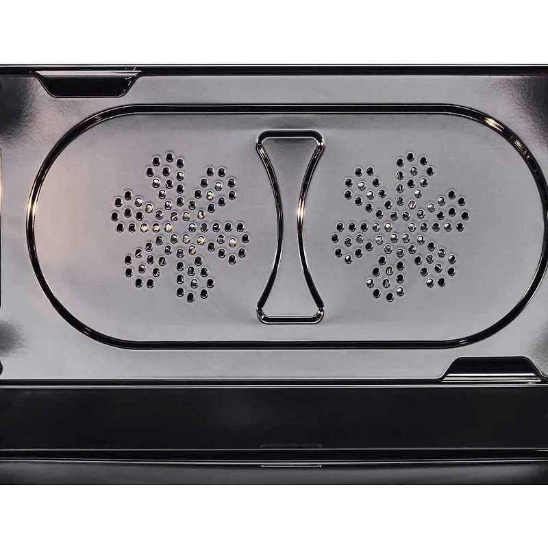 5.7 Cu. Ft. Red Freestanding Dual Fuel Range