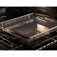 5.7 Cu. Ft. Red Freestanding Dual Fuel Range