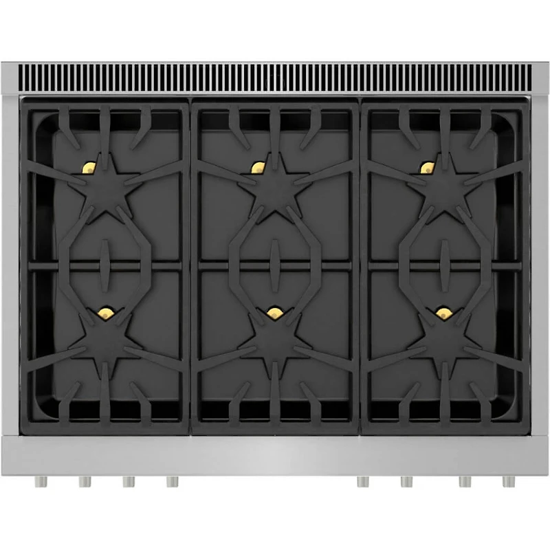 5 Cu. Ft. Stainless Freestanding Dual Fuel Range