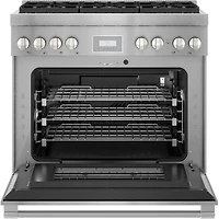 5 Cu. Ft. Stainless Freestanding Dual Fuel Range