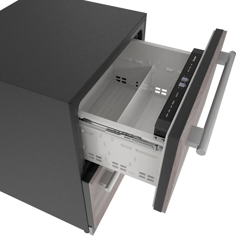 4.4 Cu. Ft. Panel Ready Under-Counter Double Drawer Refrigerator