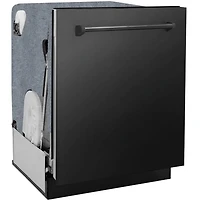 45 dBA Black Stainless Top Control Fully Integrated Dishwasher