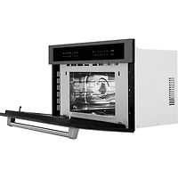 1.6 Cu. Ft. Black Stainless Built-In Microwave