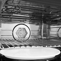 1.6 Cu. Ft. Black Stainless Built-In Microwave