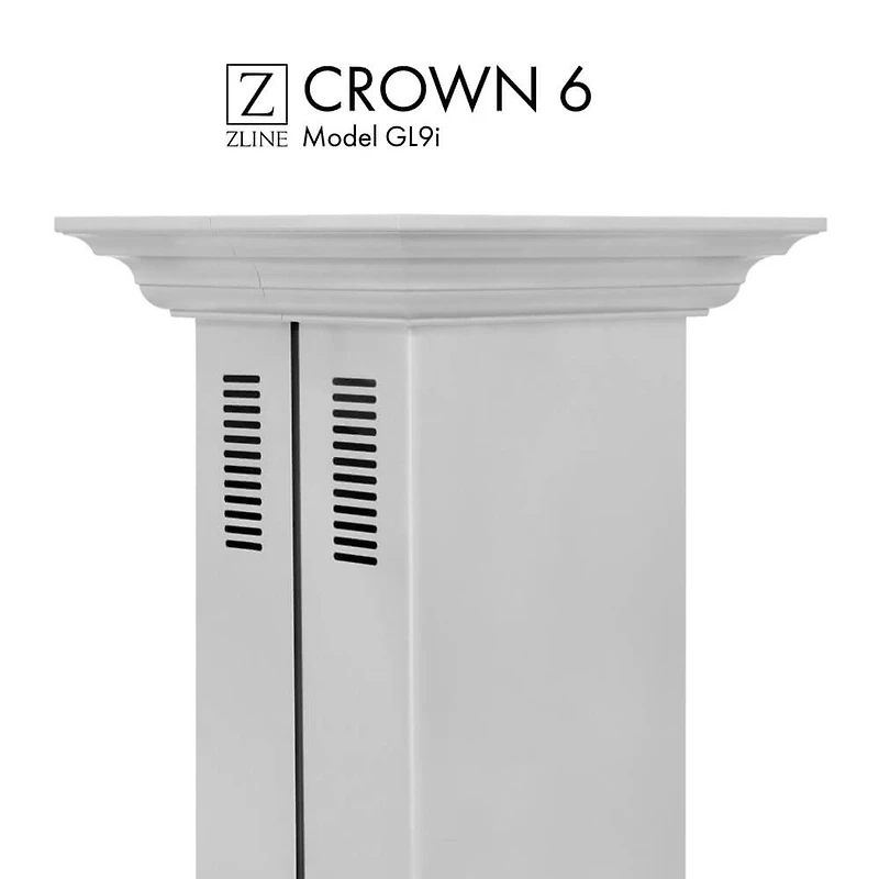 Crown Molding Profile 6 for Island Mount Range Hood