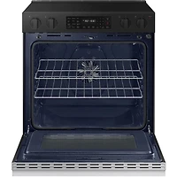 6.3 Cu. Ft. Bespoke Stainless Slide-In Electric Smoothtop Range