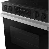 6.3 Cu. Ft. Bespoke Stainless Slide-In Electric Smoothtop Range