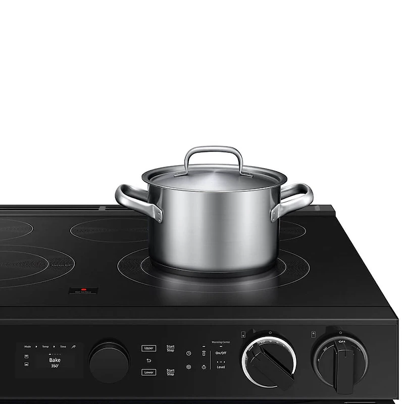 6.3 Cu. Ft. Bespoke Flex Duo Stainless Slide-In Smart Electric Range