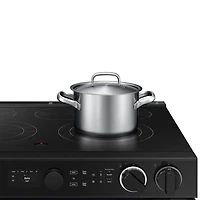 6.3 Cu. Ft. Bespoke Flex Duo Stainless Slide-In Smart Electric Range