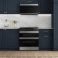 6.3 Cu. Ft. Bespoke Flex Duo Stainless Slide-In Smart Electric Range
