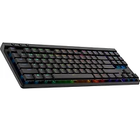 G515 Lightspeed Tenkeyless Wireless Low Profile Gaming Keyboard with Tactile Switches - Black