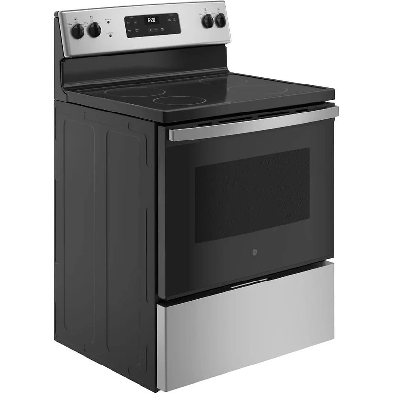 5 Cu. Ft. Stainless Freestanding Smoothtop Electric Range - OPEN BOX