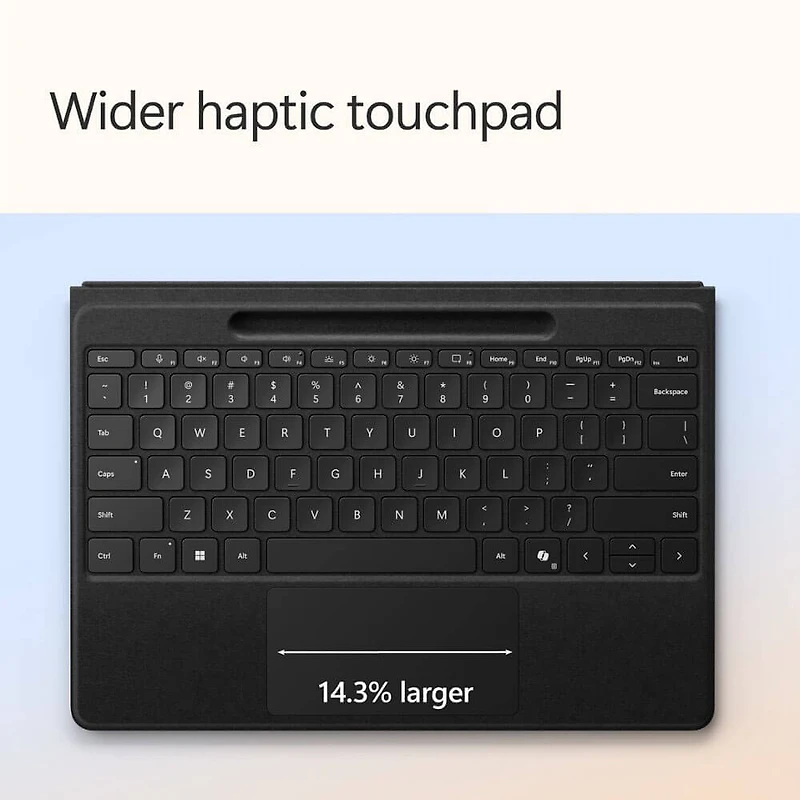 Surface Slim Pen 2 with Flex Signature Keyboard for Surface Pro - Black